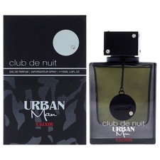 3 Pack Club de Nuit Urban Man Elixir by Armaf for Men - 3.6 oz EDP Spray