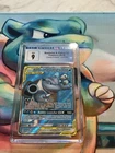 Pokemon CGC MINT 9 Blastoise & Piplup GX 214/236 Cosmic Eclipse FA Holo