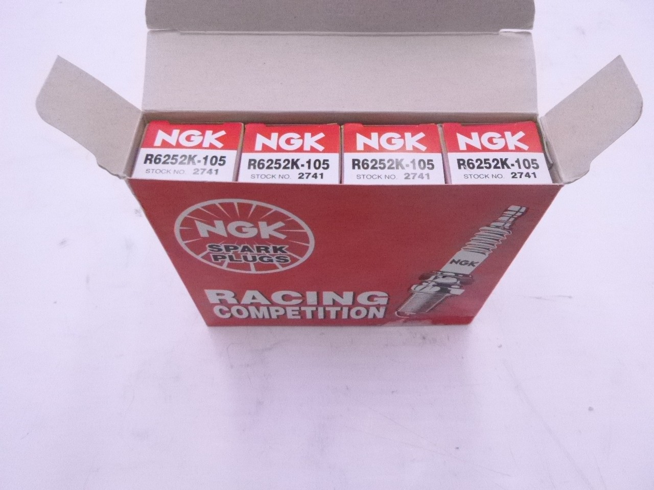 4 Pack NGK Racing Competition Spark Plugs 2741