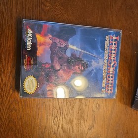 Iron Sword Wizards & Warriors II 2 Nintendo Nes completo CIB