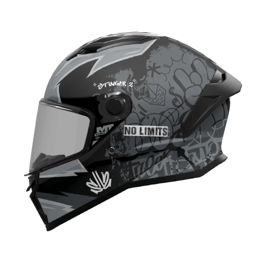 B2 Matt Grey Black