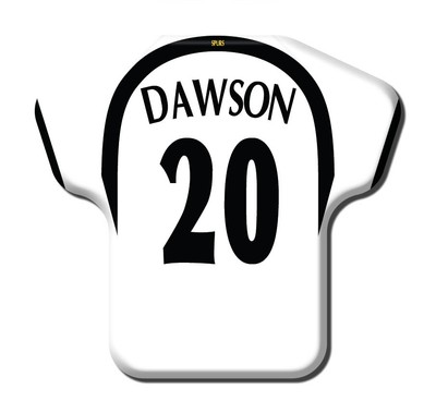 2006/2007 Tottenham 20 Michael Dawson Season Football T-Shirt Similar Magnet