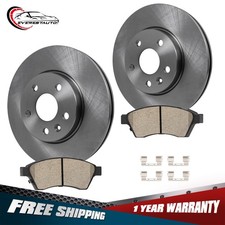 Front Disc Rotors Ceramic Brake Pads For 2011...