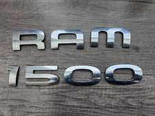 Dodge Ram 1500 Emblem Letters Badge Decal Logo Side Door Tailgate Oem Genuine