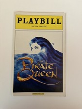 Pirate Queen Broadway Playbill April 21, 2007 - Opening Month - SJB