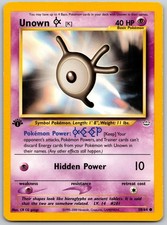 Unown [K] 58/64 Common Neo Revelation Pokemon 1st Edition Moderately Played on eBay