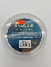 Seaguar Blue Label 100 Fluorocarbon Leader Line 25yd 20 Lb. Test
