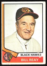 1974-75 O-Pee-Chee Vintage OPC Hockey Billy Reay Chicago Blackhawks #204