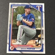 2024 Bowman #BP-36 1st Bowman Brock Porter Texas Rangers
