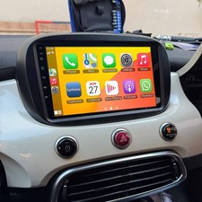 CarPlay Autoradio Per Fiat 500X 2014-2020 Car Stereo WiFi Nav GPS Android 13 RDS