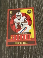 2023 Panini Legacy Rookies Red /299 #199 DONTAYVION WICKS Rookie Card RC. rookie card picture