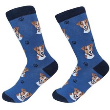15.25In Jack Russell Terrier Socks, Cotton, Premium Quality 80017.