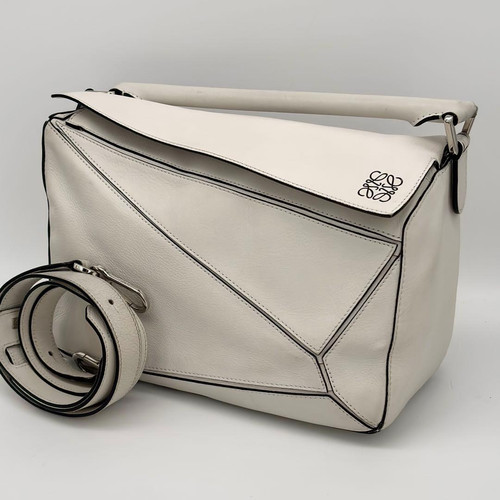 Loewe Puzzle Medium 2 Way Shoulder Bag Contemporary Luxury Design