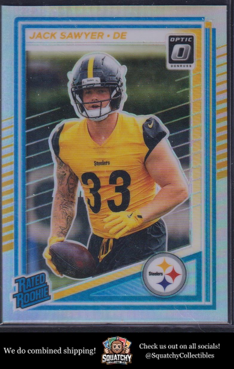 2025 Donruss Optic #220 Jack Sawyer Holo