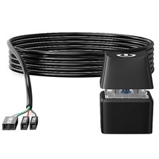 LED Computer Desktop Switch PC Motherboard External Power On/Off Button Cable xx