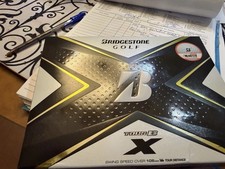 New Bridgestone Tour B X Golf Balls With REACTIV X SMART COVER