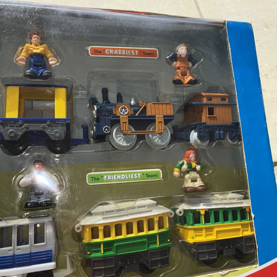 GEOTRAX VEHICLE GIFT SET 4 Teams CONFUSED, FRIENDLIEST, CRABBIEST & BUSIEST NEW - Image 4 of 4