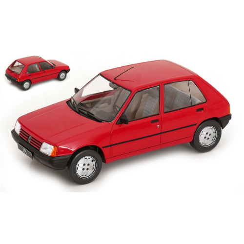 Peugeot 205 1984 Red 1:18 Modelcargroup Auto Stradali -D- Neues Modell-image