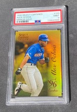 1996 Select Certified Alex Ochoa RC Mirror Gold /30 PSA 9 MINT NONE HIGHER!