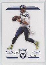 2019 Panini Chronicles Vertex Blue /99 Russell Wilson #V-27 02s2