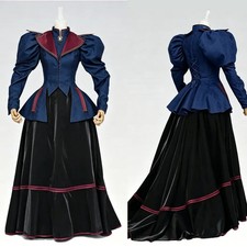 1890s Victorian Vintage Gilded Era Duchess Costume Dress Gown Theater Costume