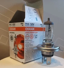 2PC Osram Sylvania OEM H4 64193 9003 P43t 472 12V 60/55W Light Bulb