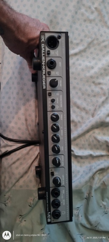 Vintage Gallien-Krueger MB150S Microamplifier Series Bass Standard Head Tested