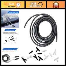4m Windshield Washer Hose Kit With 12 Connectors - Universal Car Washer Fluid Tu 4m Windshield Washer Hose Kit With 12 Connectors - Universal Car Washer Fluid Tu