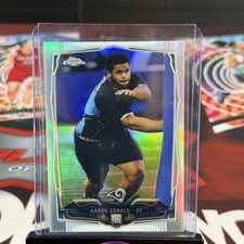 2014 NFL Topps Chrome - Aaron Donald #175 Refractor (RC)
