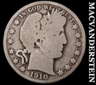 1910 Barber Half Dollar- Silver- Scarce Better Date- No Reserve #K2884