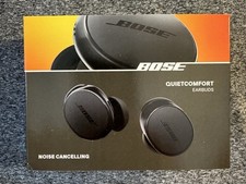 Bose QuietComfort Noise Cancelling Earbuds Noise Cancellation Mic Black NEW