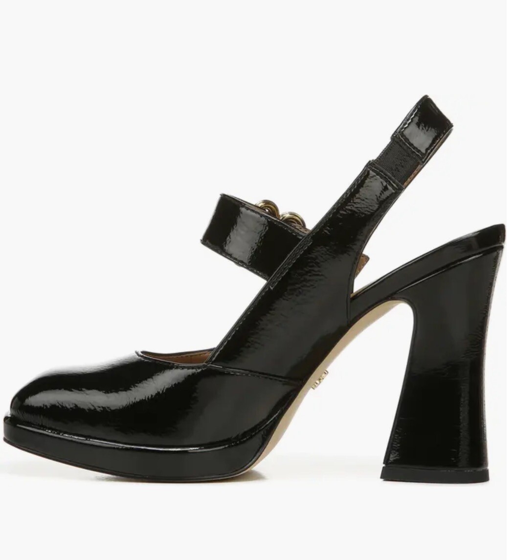Sam Edelman 8.5 Jildie Platform Slingback Pumps Mary Jane
