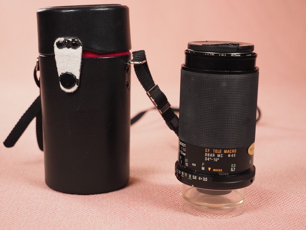 Tamron 70-150mm 1: 3.5 Adaptall 2 CF TELE MACRO BBAR MC Lens and