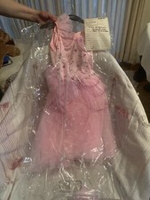 REVOLUTION DANCEWEAR PINK SEQUINED PINK BALLERINA SMALL PREOWNED