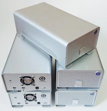 4TB G-TECHNOLOGY G-RAID 0G02289 THUNDERBOLT EXTERNAL HARD DRIVE