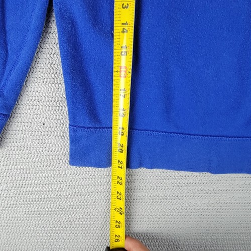 Gap kids sweatshirt size medium long sleeve blue spellout cotton blend - Picture 2 of 13