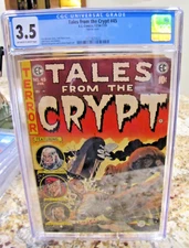 Tales From The Crypt #45 CGC 3.5 EC Comics Golden Age PRE CODE HORROR 1955