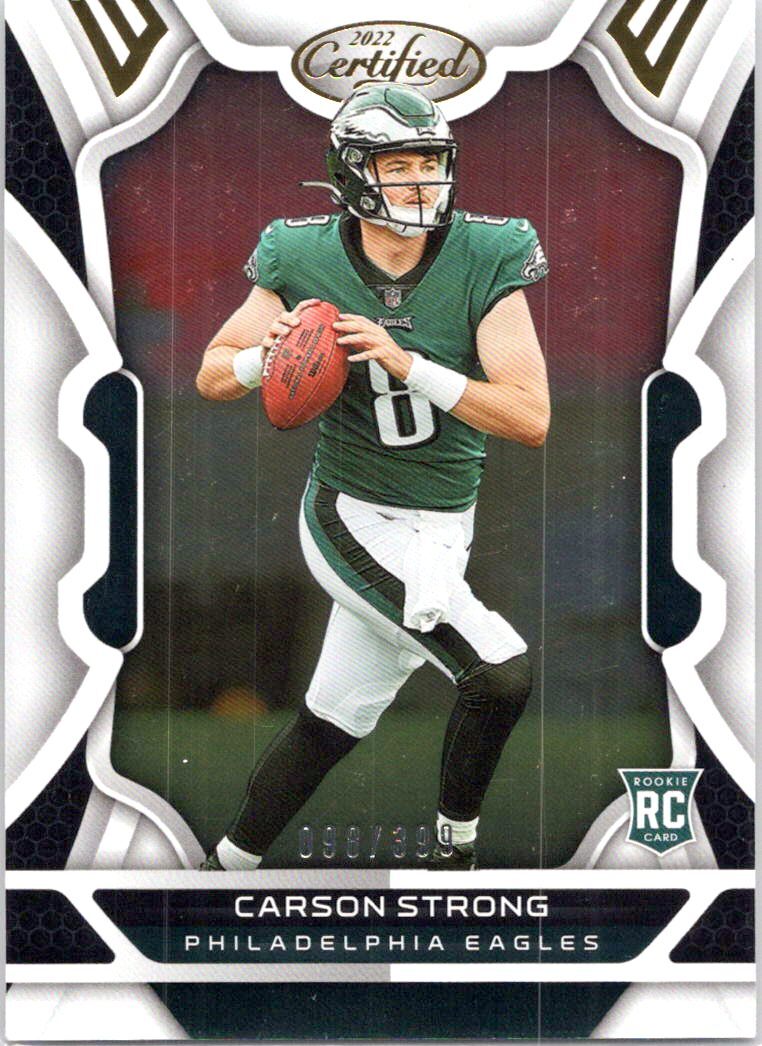 2022 Panini Certified #104 Carson Strong #/399