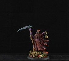 Painted Grim Reaper from Reaper Miniatures D D character skeleton anniversary re