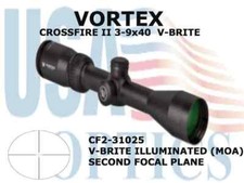 VORTEX, CF2-31025, CROSSFIRE II 3-9x40 V-BRITE ILLUMINATED