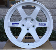 Pegatina adhesiva VOLK RAYS TE37 350Z GTR Skyline Supra 200sx Silvia Civic S2000