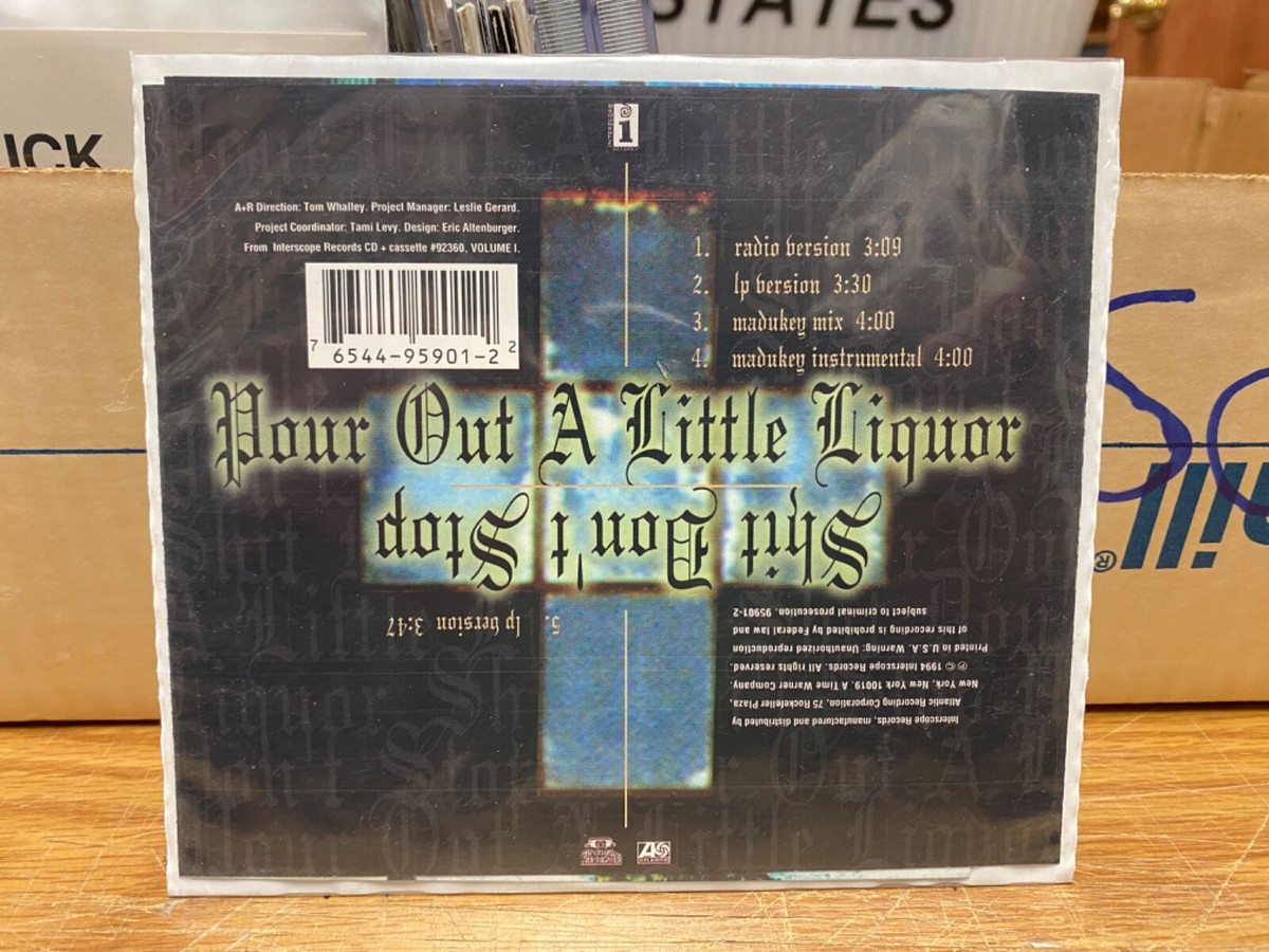 洋楽 Thug Life Pour Out A Little Liquor CD Thug Life – Pour Out A Little Liquor CD single Interscope 1994 5