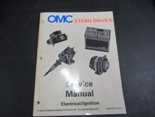 1997 OMC Stern Drives Outboard Electrical/Ignition Service Manual P/N 507283