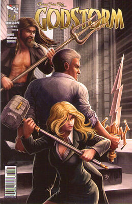 GRIMM FAIRY TALES Presents GODSTORM #4 - Cover B - Back Issue