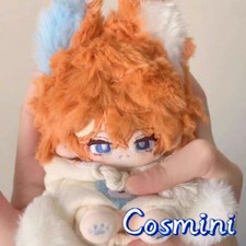 Anime Genshin Impact Childe Tartaglia 10cm Plush Doll Dress up Toy Plushie