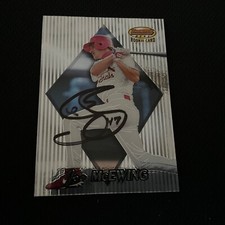 Autographed 1999 Bowman’s Best JOE MCEWING Rookie.        #K-1