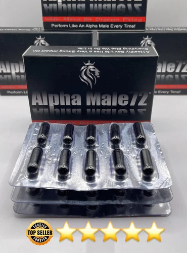Alpha Male Men's Powerful Supplement Rock Hard 30 Caps TIME•SIZE•HARDNESS🍆🍆🍆
