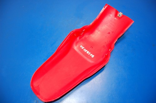 2005 04-05 CR85RB CR85R REAR FENDER MUDFLAP COVER PLASTIC 80101-GBF-K20ZA - Picture 8 of 9