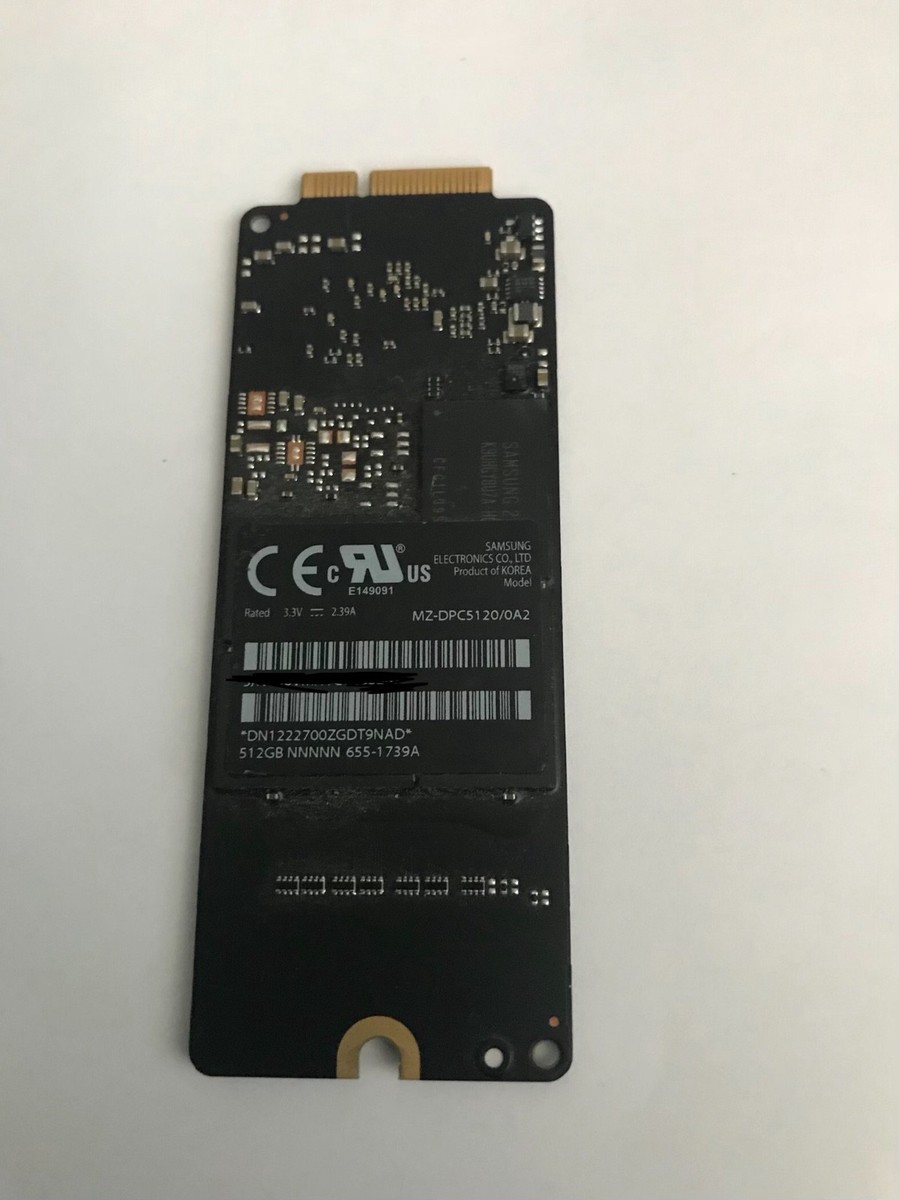 Samsung SSD 512gb MZ-DPC5120/0A2 Apple MacBook Pro Retina Samsung SSD 512gb MZ-DPC5120/0A2 Apple MacBook Pro Retina