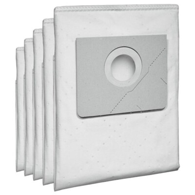 Karcher Fleece Filter Bags for NT 25/1  Wet & Dry Vacuums, 5-Pack